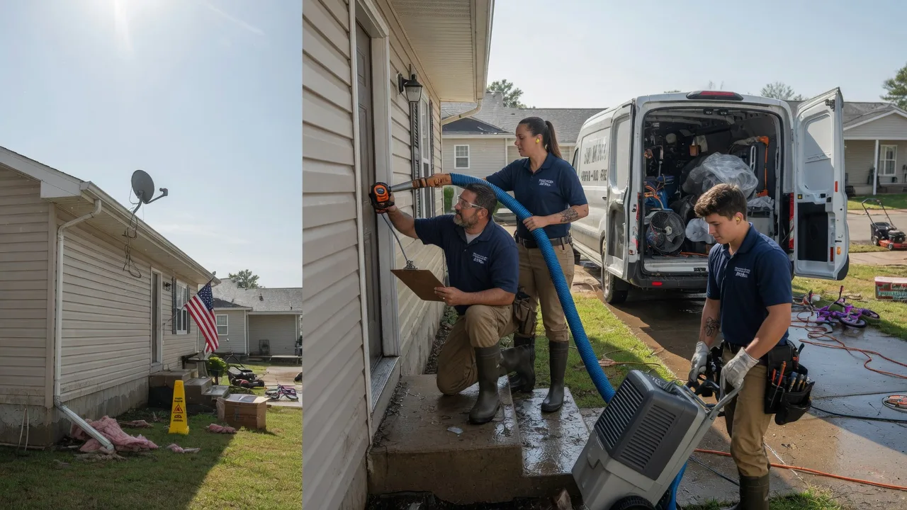 Ceiling Water Damage Restoration in Quinlan, TX near me