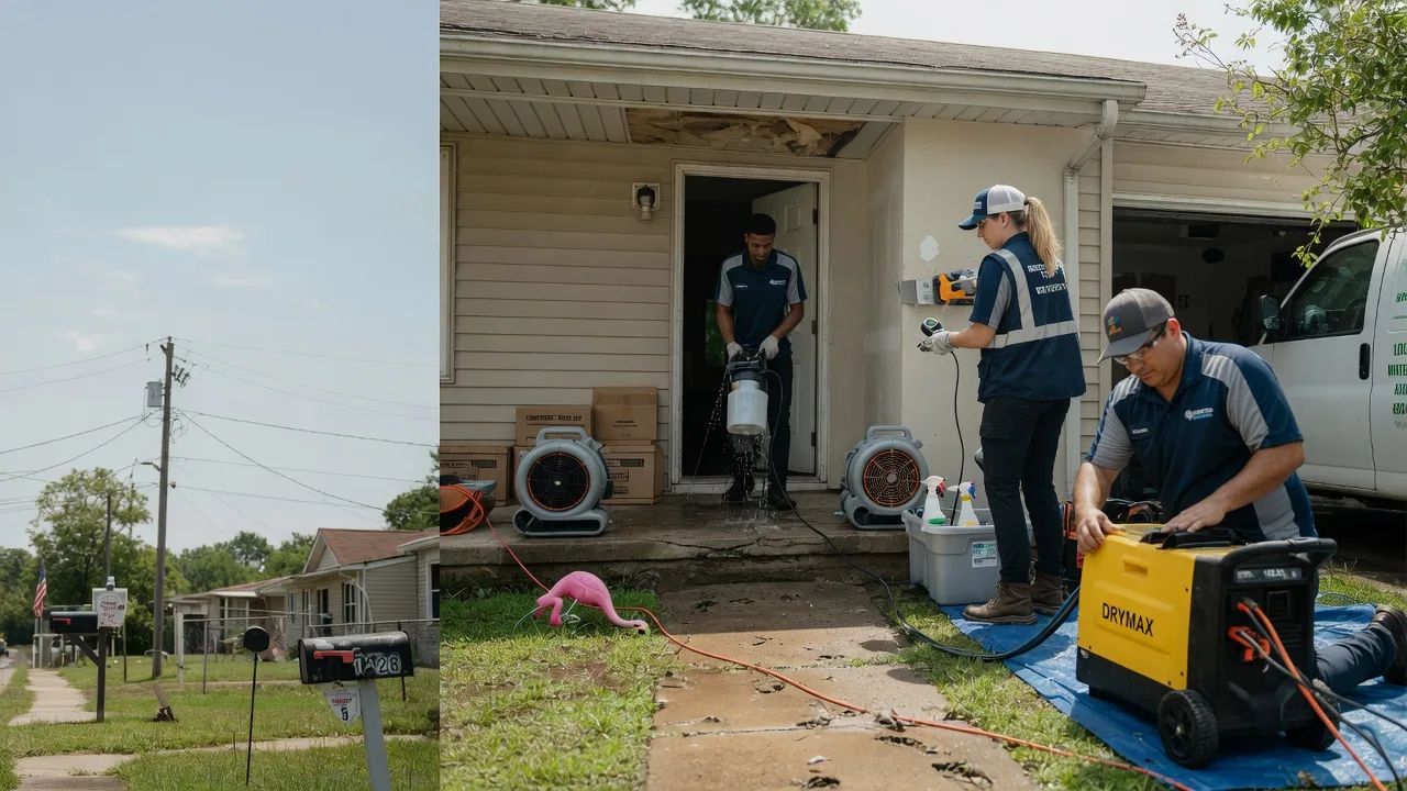 Storm Damage Water Removal in Quinlan, TX near me